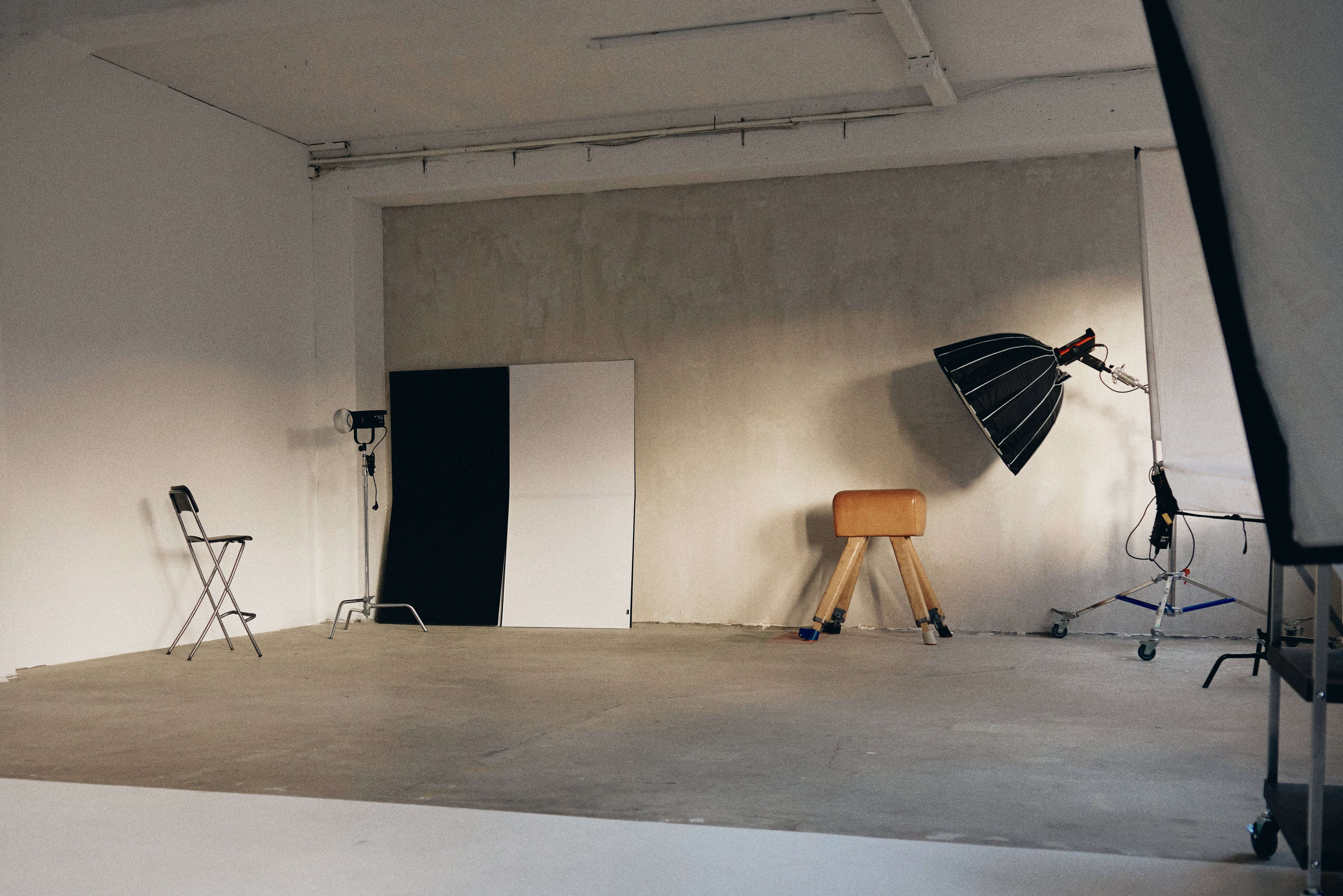 Großzügige Studiofläche im S8 Fotostudio München